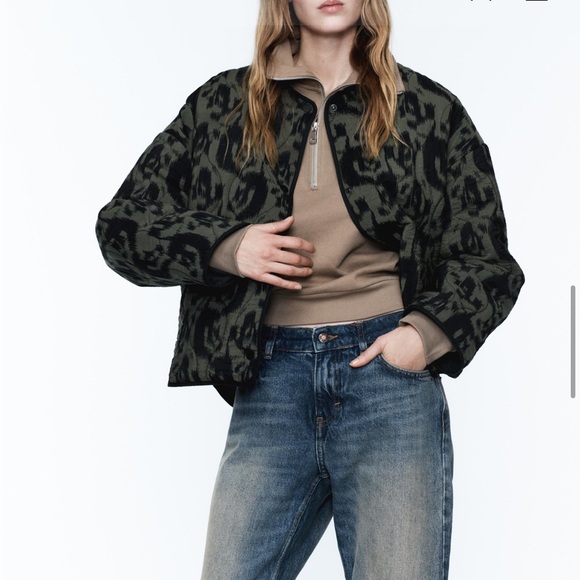 🔥🔥🔥Zara quilted jacket. Size: M - Picture 5 of 10